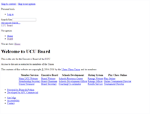 Tablet Screenshot of board.ulsterchess.org